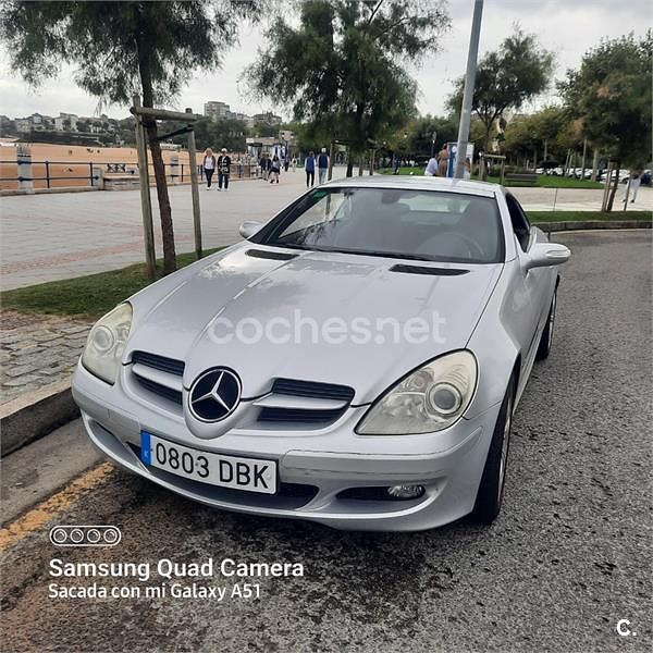 Gris / plata Usado 2004 Mercedes SLK200 Descapotable | 5900 € (Precio justo) - Imagen 1/4