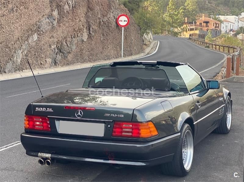 Usado Mercedes SL500 320 CV (235 kW) 1995 Negro Descapotable