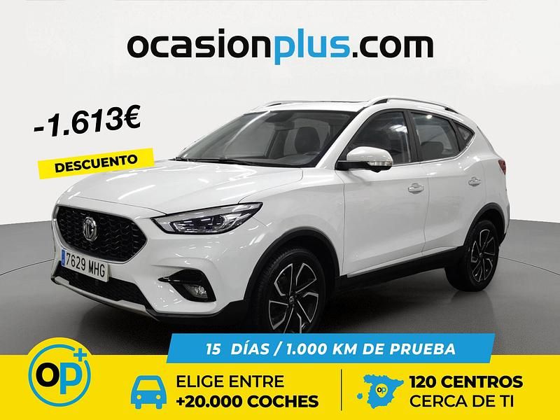 Usado MG ZS Luxury 111 CV (81 kW) 2023 Blanco SUV