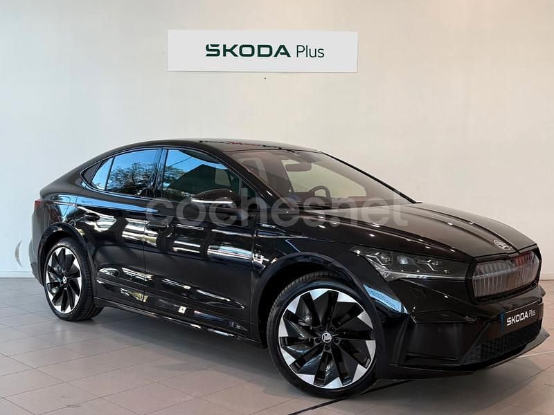 Negro Usado 2023 Skoda Enyaq iV SportLine SUV | 44.990 € (Caro) - Imagen 1/4