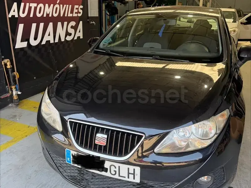 Usado Seat Ibiza Sport 85 CV (62 kW) 2009 Negro Berlina