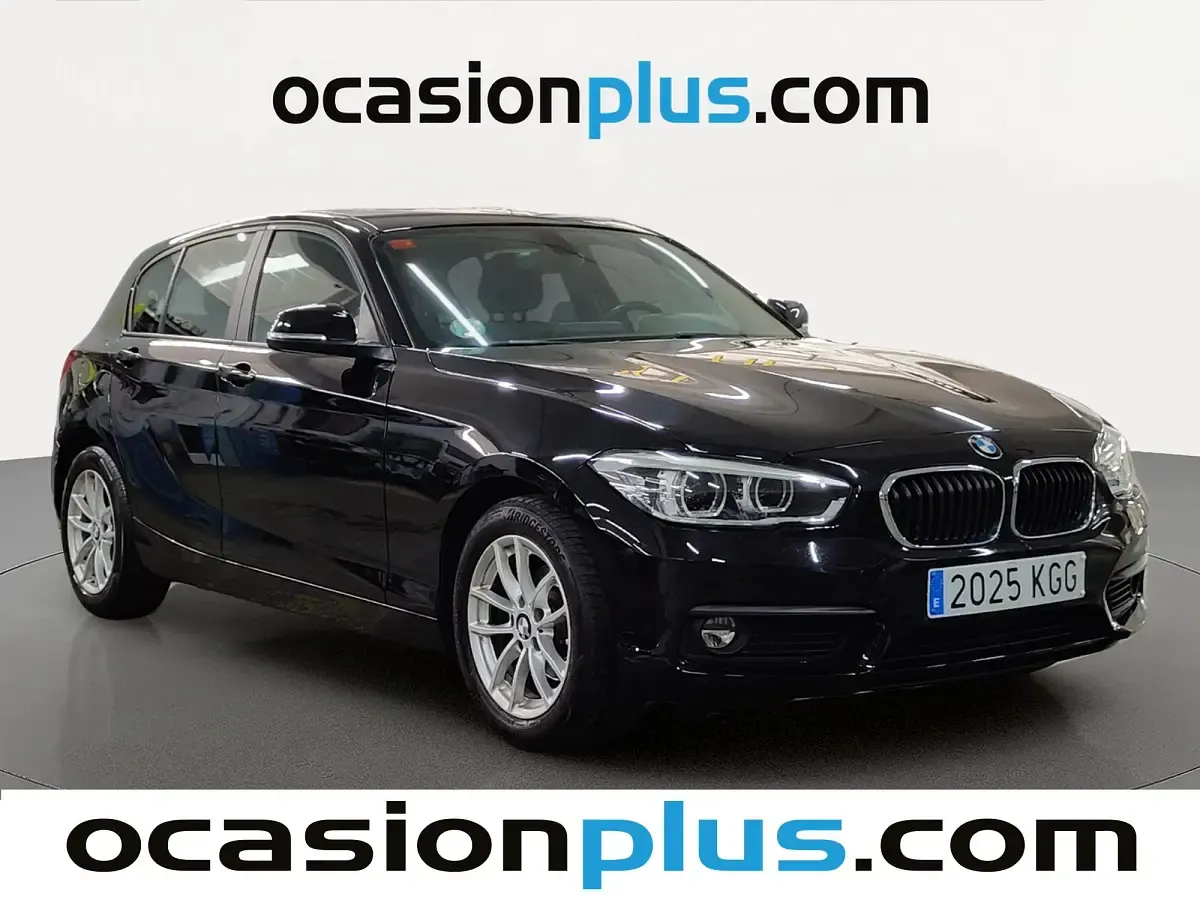Usado BMW 116 116 CV (85 kW) 2017 Negro Utilitario