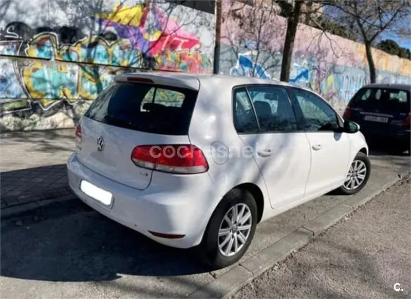 Usado VW Golf VI Sport 122 CV (89 kW) 2010 Blanco Utilitario
