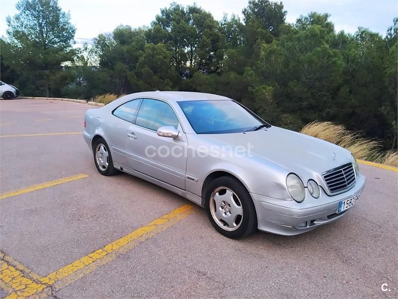 Gris / plata Usado 2001 Mercedes CLK230 Elegance Coupe | 3500 € (Super precio) - Imagen 1/4