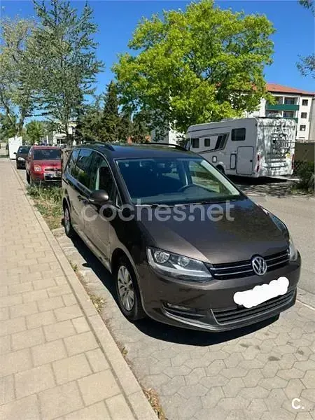 Usado VW Sharan Sport 140 CV (102 kW) 2014 Gris / plata Monovolumen