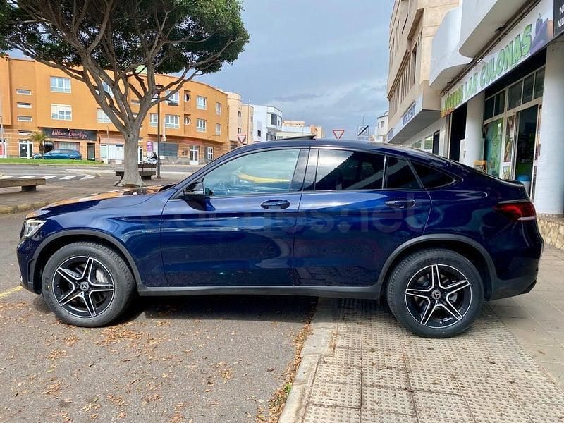 Usado Mercedes GLC300e 306 CV (225 kW) 2021 Azul Coupe