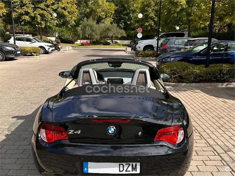 Negro Usado 2006 BMW Z4 Sport Line Descapotable | 14.500 € (Precio justo) - Imagen 1/4