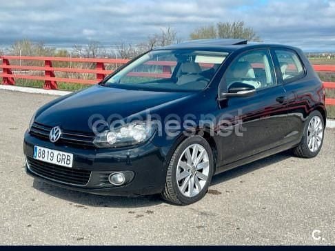 Usado VW Golf VI Sport 160 CV (117 kW) 2009 Negro Utilitario