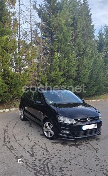 Usado VW Polo R-line 90 CV (66 kW) 2013 Negro Utilitario