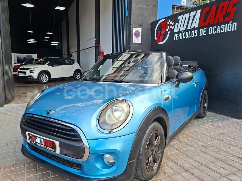 Azul Usado 2017 Mini One Cabriolet Descapotable | 11.990 € (Precio justo) - Imagen 1/4