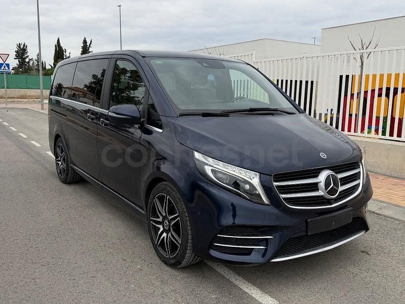 Usado Mercedes V250 Exclusive 204 CV (150 kW) 2019 Azul Monovolumen