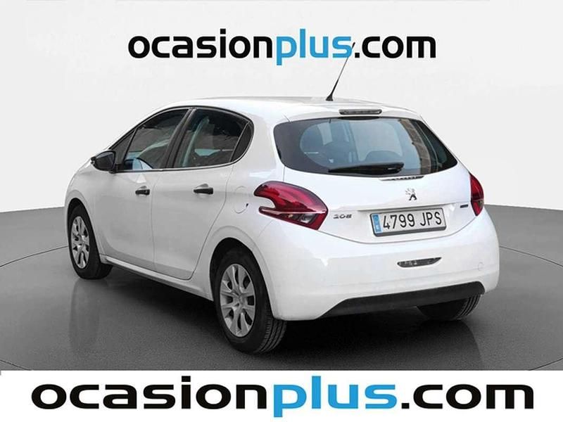Usado Peugeot 208 Access 82 CV (60 kW) 2016 Blanco Utilitario
