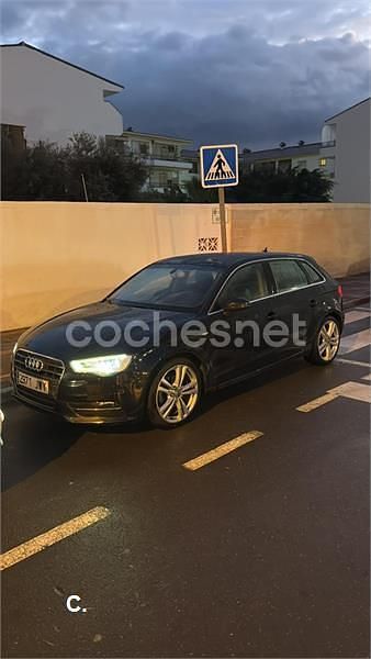 Negro Usado 2013 Audi A3 Attraction Berlina | 10.500 € (Precio justo) - Imagen 1/3