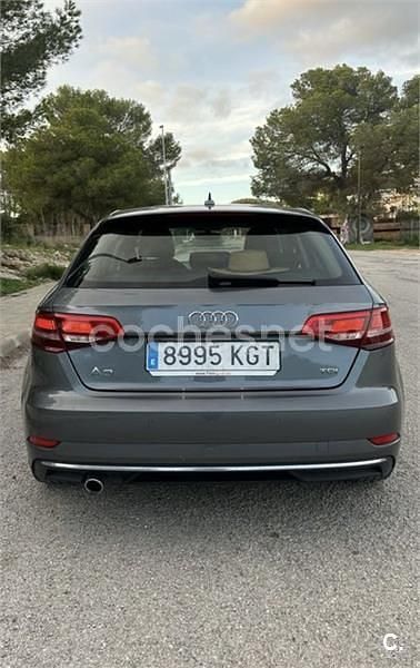 Gris / plata Usado 2018 Audi A3 Sport Berlina | 22.000 € (Caro) - Imagen 1/4