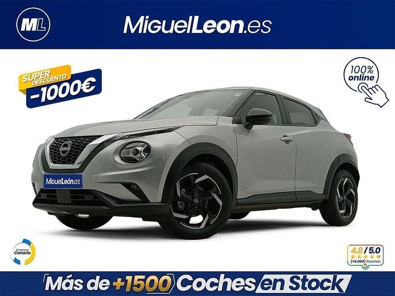 Usado Nissan Juke N-Connecta 114 CV (83 kW) 2023 Gris / plata SUV