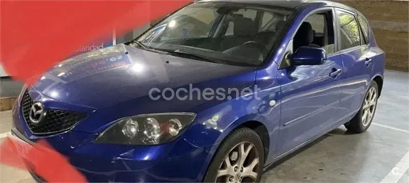 Usado Mazda 3 Sportive 143 CV (105 kW) 2007 Azul Berlina