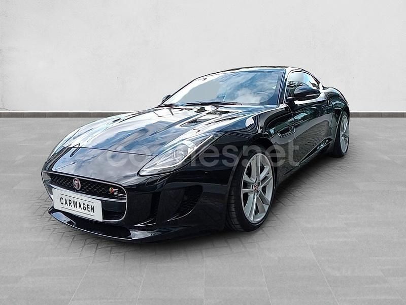 Negro Usado 2016 Jaguar F-Type S Coupe | 39.900 € - Imagen 1/4
