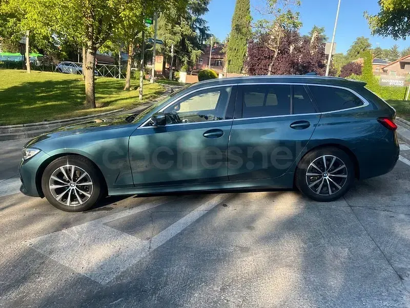 Usado BMW 318 150 CV (110 kW) 2020 Verde Familiar
