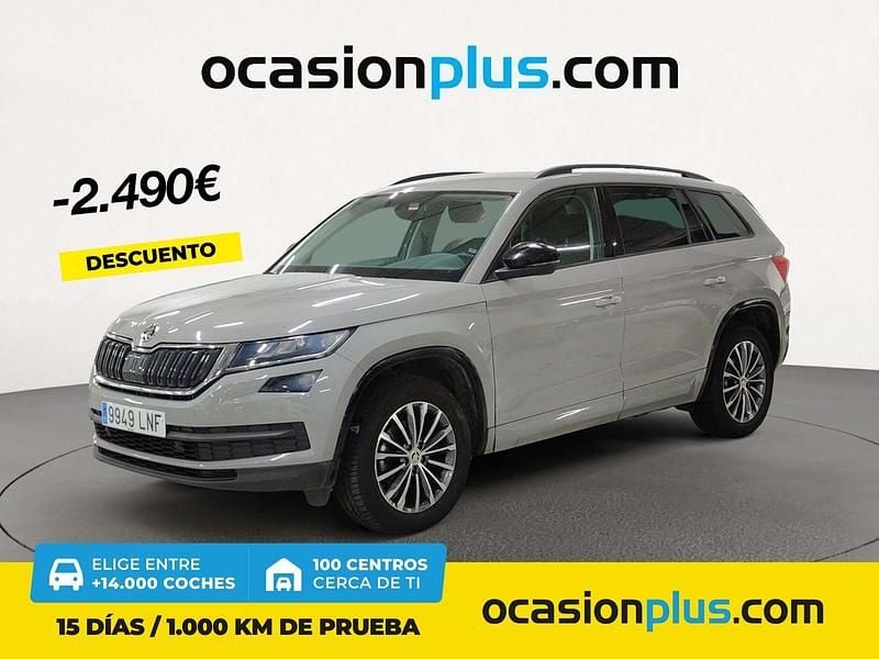 Gris Usado 2021 Skoda Kodiaq Ambition SUV | 27.390 € (Precio justo) - Imagen 1/4