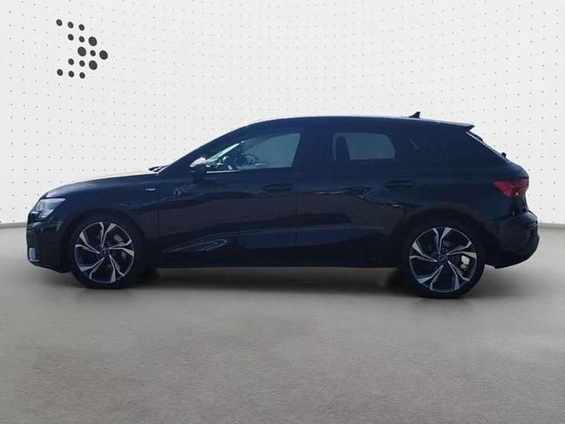 Usado Audi A3 S-Line 190 CV (139 kW) 2021 Negro Berlina
