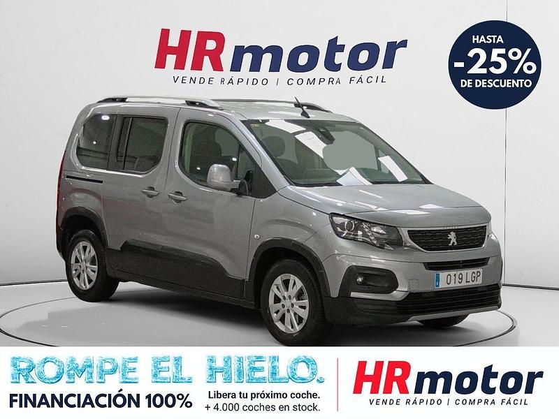 Usado Peugeot Rifter Allure 131 CV (96 kW) 2020 Gris Monovolumen