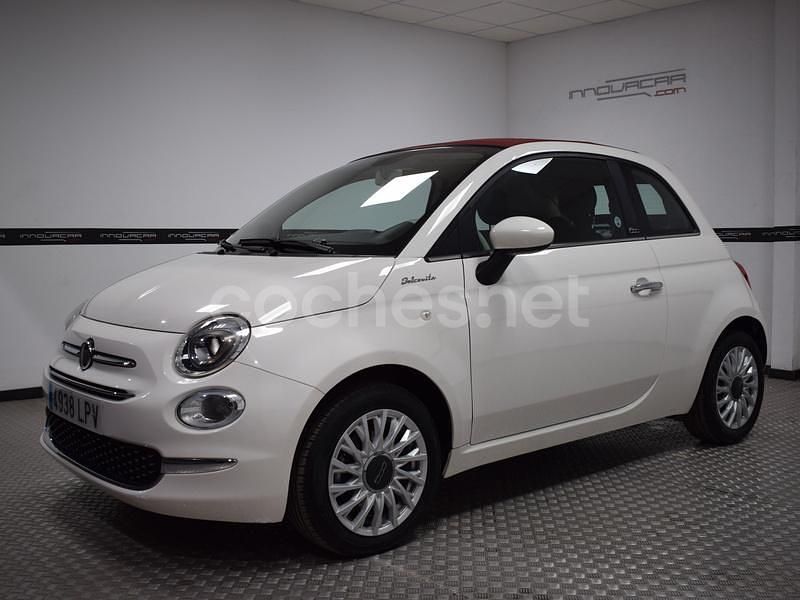 Blanco Usado 2021 Fiat 500C Dolcevita Descapotable | 12.500 € (Precio justo) - Imagen 1/4