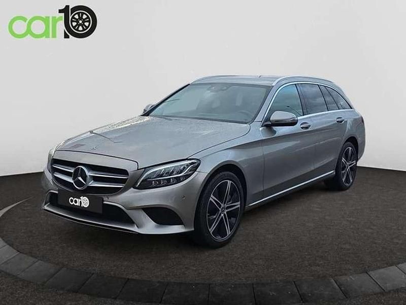 Beige Usado 2020 Mercedes C300e Familiar | 24.490 € (Buen precio) - Imagen 1/4