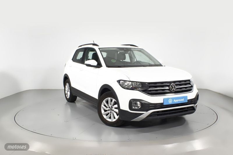 Blanco Usado 2021 VW T-Cross Advance SUV | 19.000 € (Precio justo) - Imagen 1/4