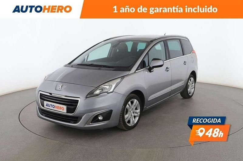Gris Usado 2016 Peugeot 5008 Style Monovolumen | 9699 € (Buen precio) - Imagen 1/3