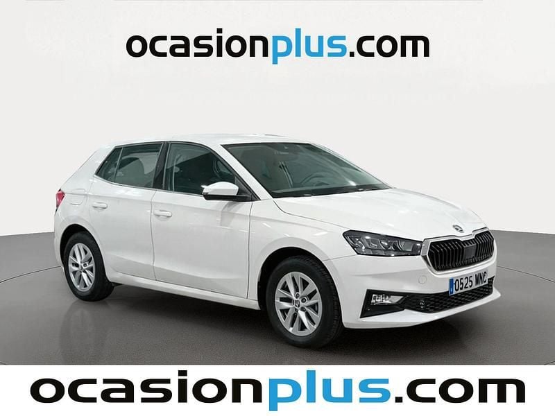 Usado Skoda Fabia Ambition 95 CV (69 kW) 2024 Blanco Utilitario