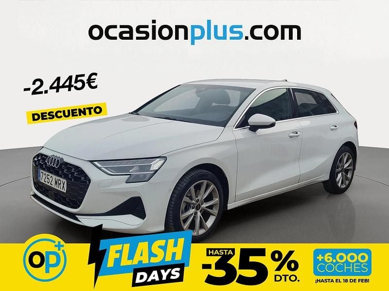 Usado Audi A3 Advanced Plus 116 CV (85 kW) 2024 Blanco Berlina
