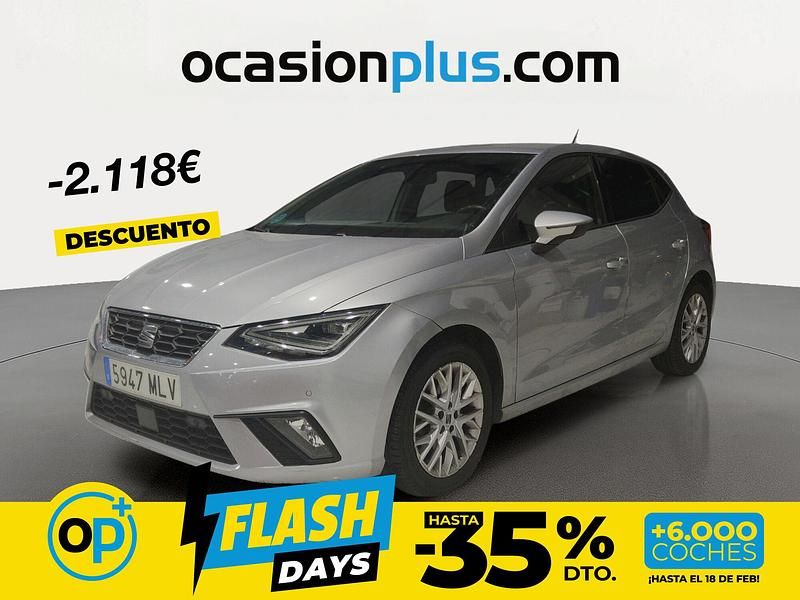 Usado Seat Ibiza FR 110 CV (80 kW) 2023 Gris Berlina