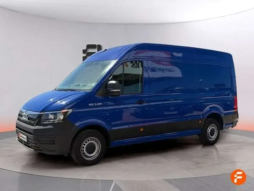 Usado MAN TGE 140 CV (102 kW) 2021 Azul Van