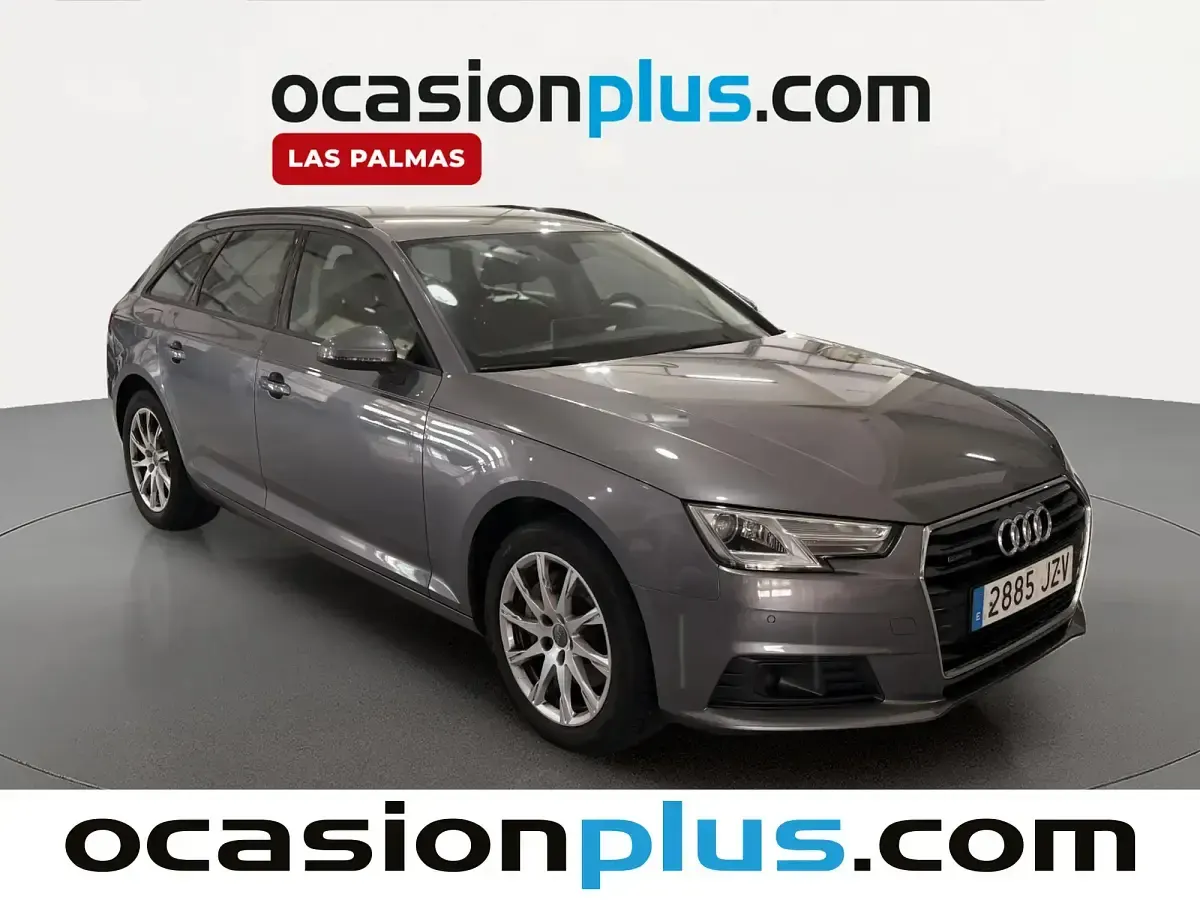 Usado Audi A4 190 CV (139 kW) 2017 Gris Familiar