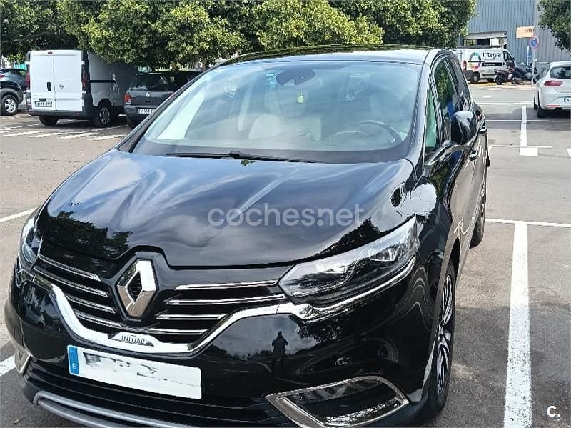 Negro Usado 2016 Renault Espace Initiale Monovolumen | 18.500 € (Un poco caro) - Imagen 1/4