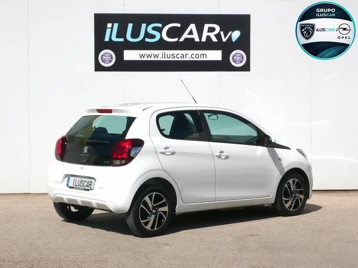 Usado Peugeot 108 Allure 72 CV (52 kW) 2020 Blanco Utilitario