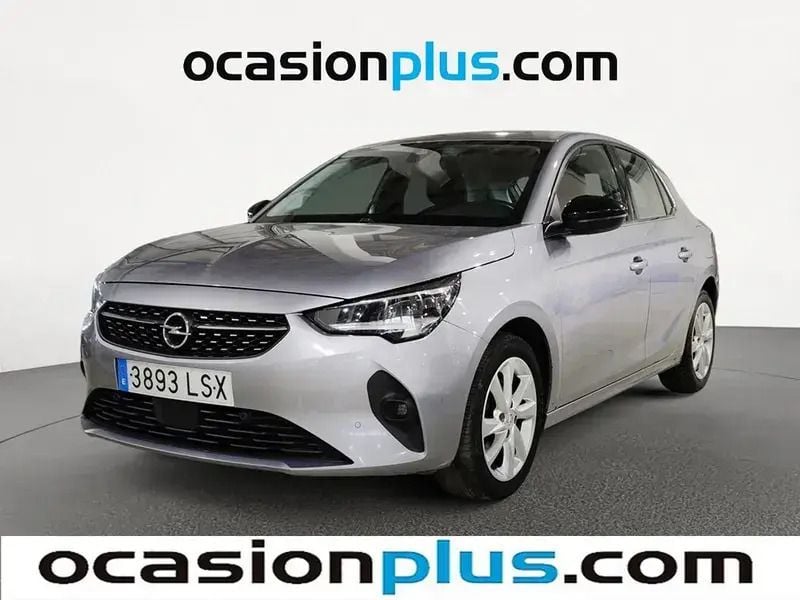 Gris Usado 2021 Opel Corsa Elegance Utilitario | 12.273 € (Precio justo) - Imagen 1/4