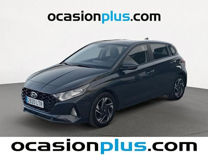 Gris Usado 2021 Hyundai i20 Utilitario | 11.900 € (Precio justo) - Imagen 1/4