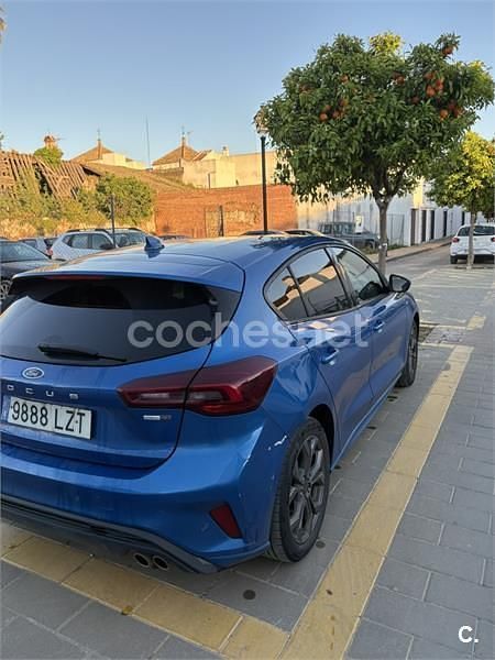Usado Ford Focus ST-Line 125 CV (91 kW) 2022 Azul Berlina