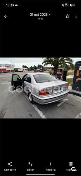 Usado BMW 530 184 CV (135 kW) 1999 Gris / plata Berlina