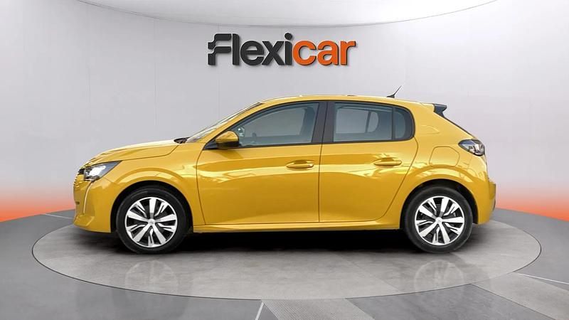 Usado Peugeot 208 Active 102 CV (75 kW) 2020 Amarillo Utilitario