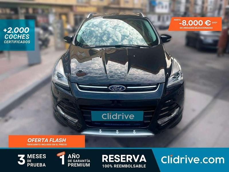 Negro Usado 2015 Ford Kuga Titanium SUV | 10.890 € (Buen precio) - Imagen 1/3