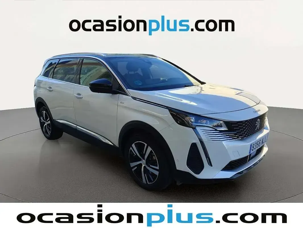 Usado Peugeot 5008 GT 131 CV (96 kW) 2023 Blanco SUV