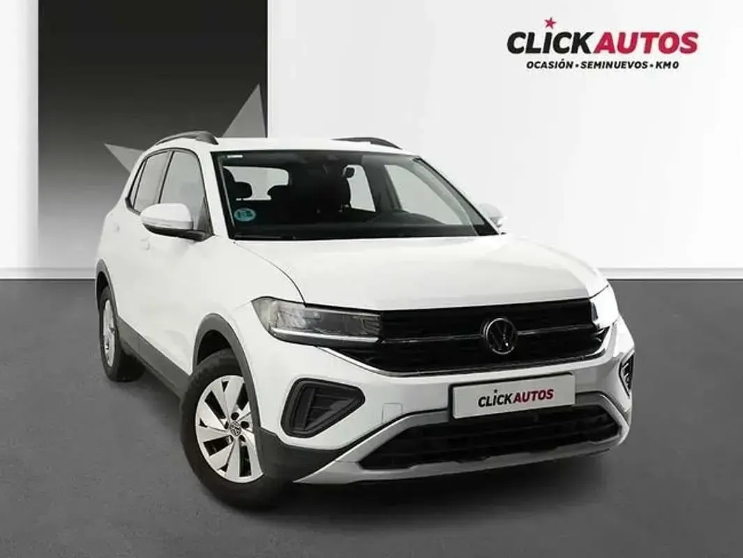 Usado VW T-Cross Life 95 CV (69 kW) 2024 Blanco SUV