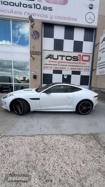 Usado Jaguar F-Type 380 CV (279 kW) 2015 Blanco Coupe