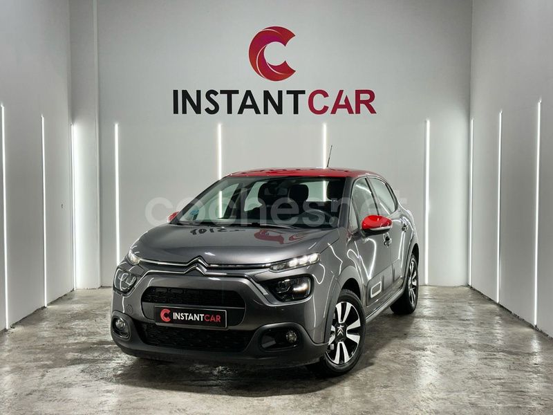 Usado Citroën C3 Feel 83 CV (61 kW) 2022 Azul Utilitario