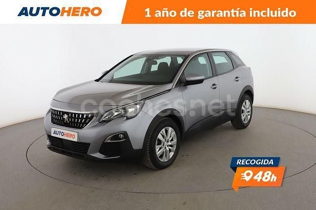 Usado Peugeot 3008 Active 131 CV (96 kW) 2019 Gris SUV