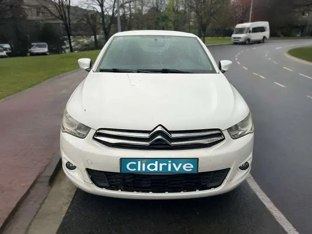 Brugt Citroën C-Elysee I Seduction 116 HK (85 kW) 2013 Hvid Sedan