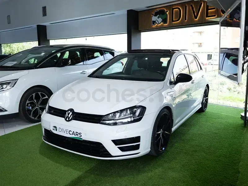 Usado VW Golf VII R 300 CV (220 kW) 2016 Blanco Berlina