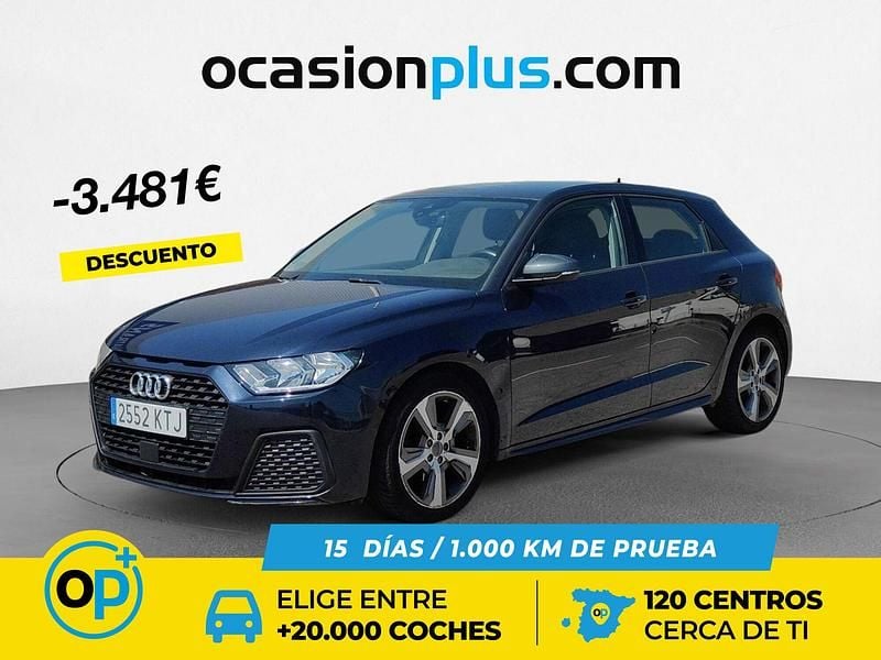 Usado Audi A1 Advanced Plus 116 CV (85 kW) 2019 Azul Utilitario